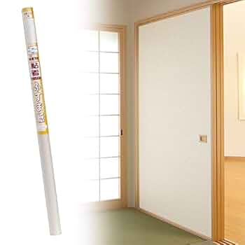 Amazon | 菊池襖紙工場 粘着襖紙 KN-234 紬 95×185㎝ 1枚入